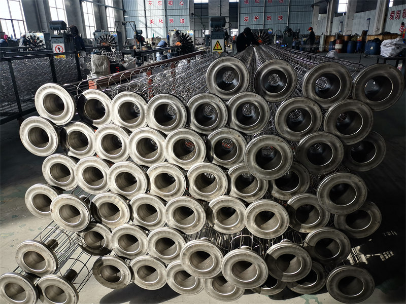 304不锈钢袋笼尺寸根据客户要求--鑫泉环保材料